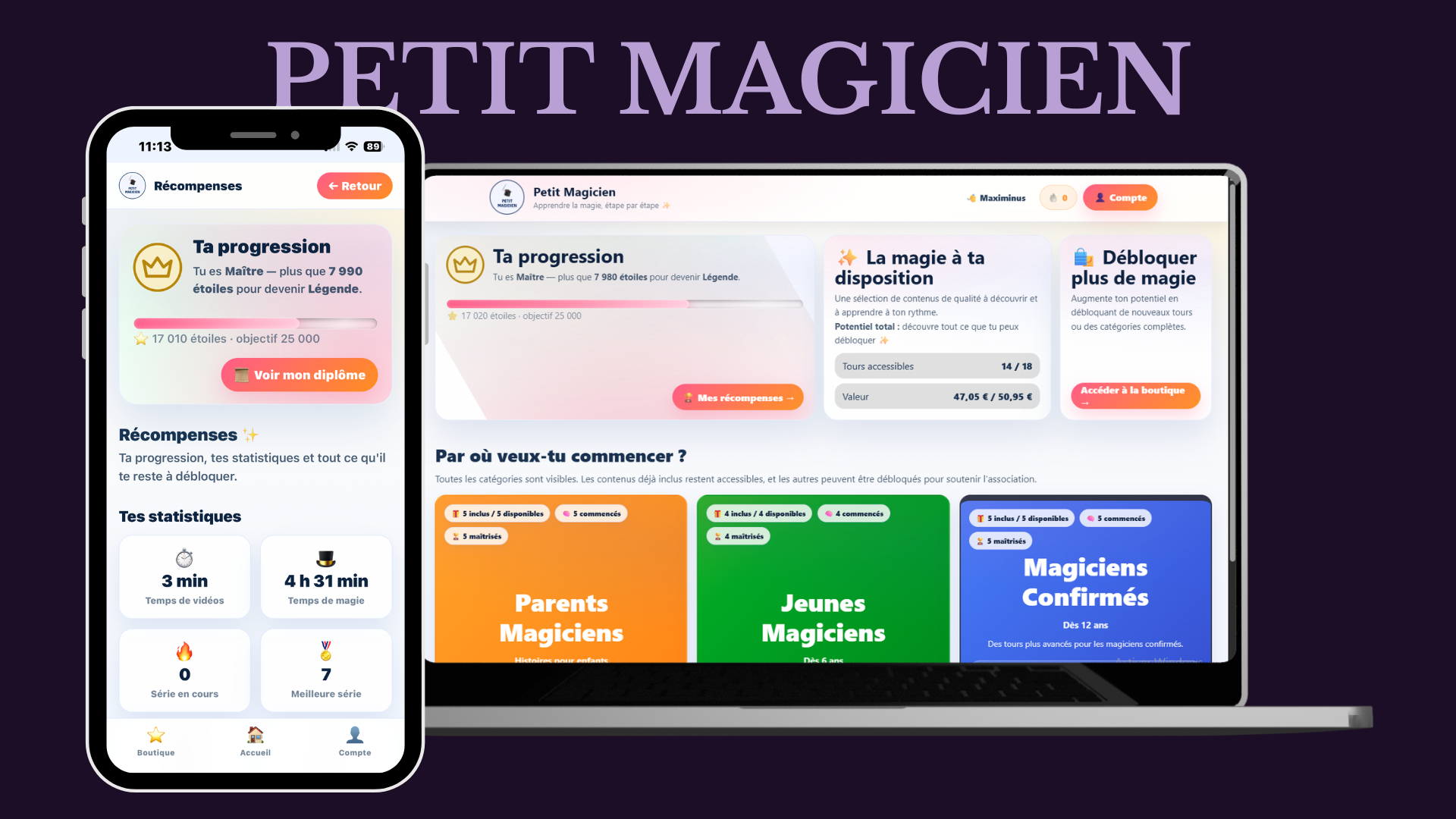 Site Petit Magicien