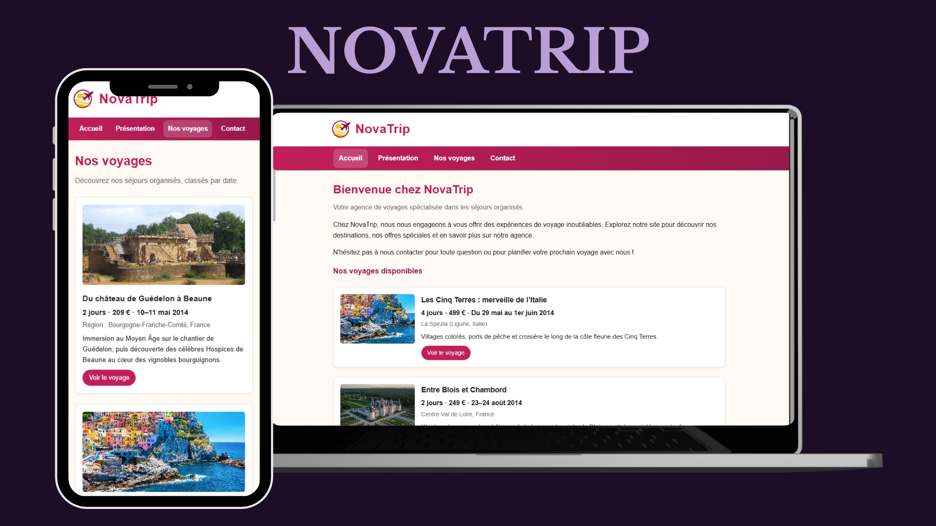 Site NovaTrip